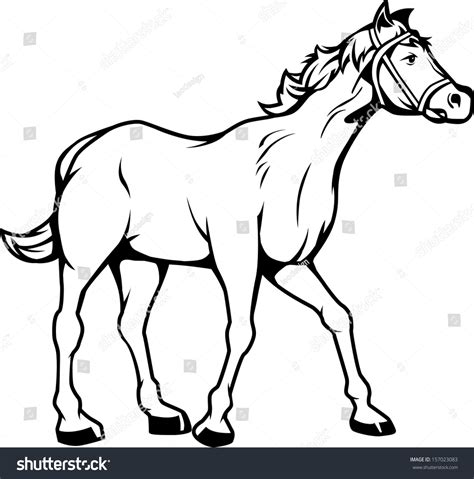 kabayo clipart black and white|Lakay Kabayo.